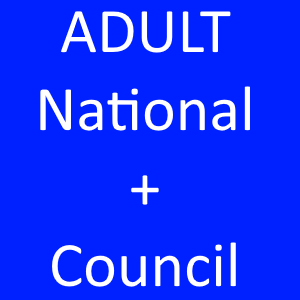 ADULT National and Council Fees